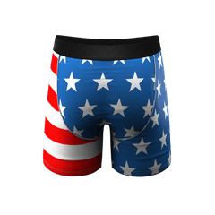 The Mascot | American Flag Ball Hammock® Pouch Underwear - Shinesty