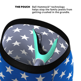 The Mascot | American Flag Ball Hammock® Boxer - Long Leg