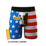 The Mascot | American Flag Ball Hammock® Boxer - Long Leg