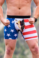 The Mascot | American Flag Ball Hammock® Pouch Underwear - Shinesty