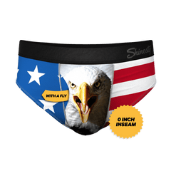 The Mascot | American Flag Ball Hammock® Pouch Underwear Briefs - Shinesty