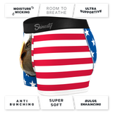 The Mascot | American Flag Ball Hammock® Pouch Trunks Underwear