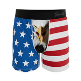 The Mascot | American Flag Boxers - Shinesty - Flyclothing LLC