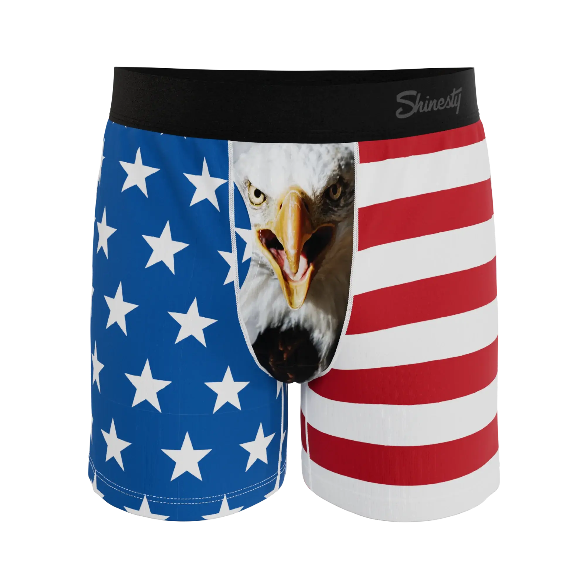 The Mascot | American Flag Boxers - Shinesty - Flyclothing LLC
