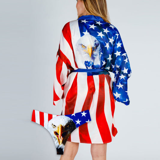 The Mascot | Matching Kimono and Seamless Thong Pack - Shinesty