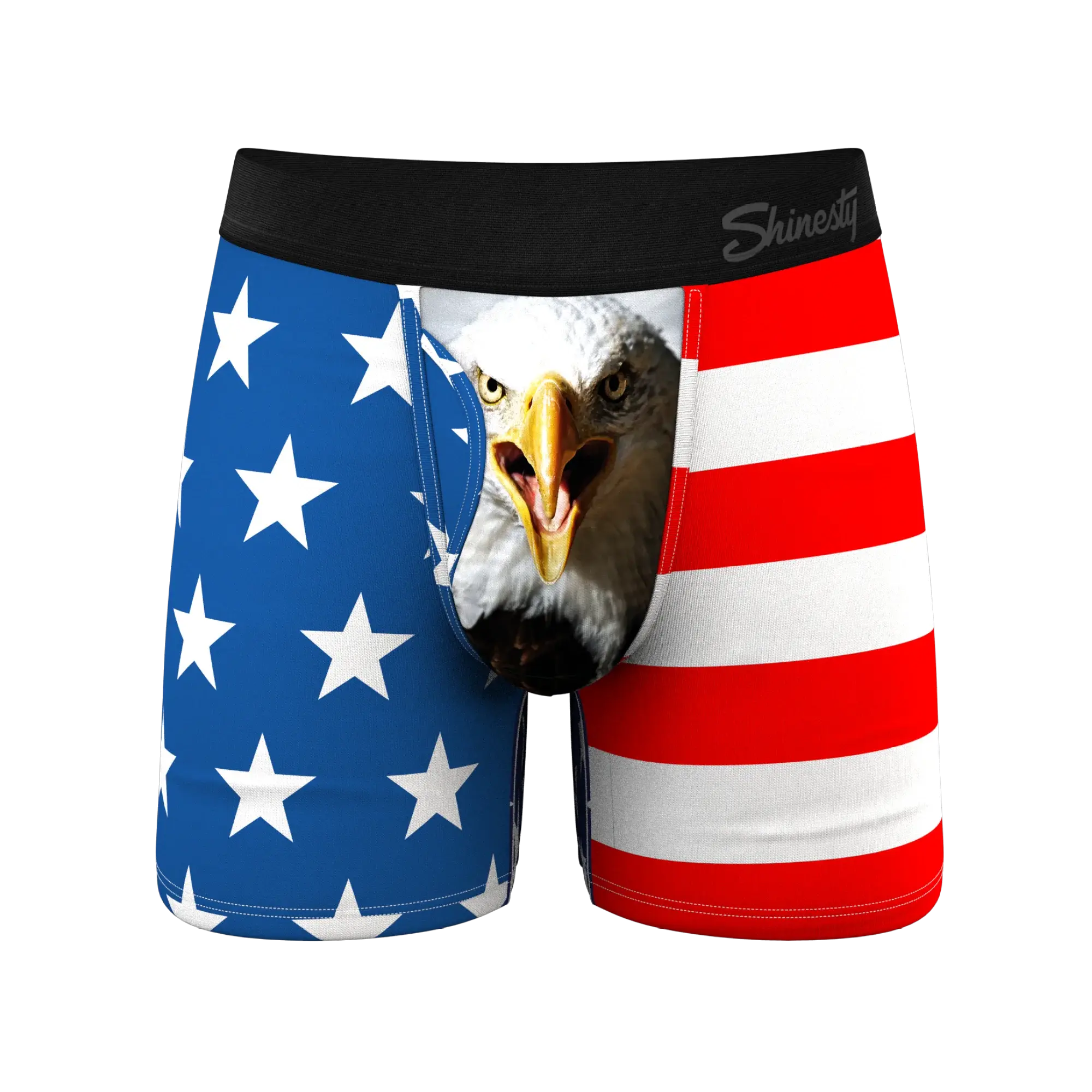 The Mascot | American Flag Ball Hammock® Magnum Big Pouch Underwear - Shinesty - Flyclothing LLC