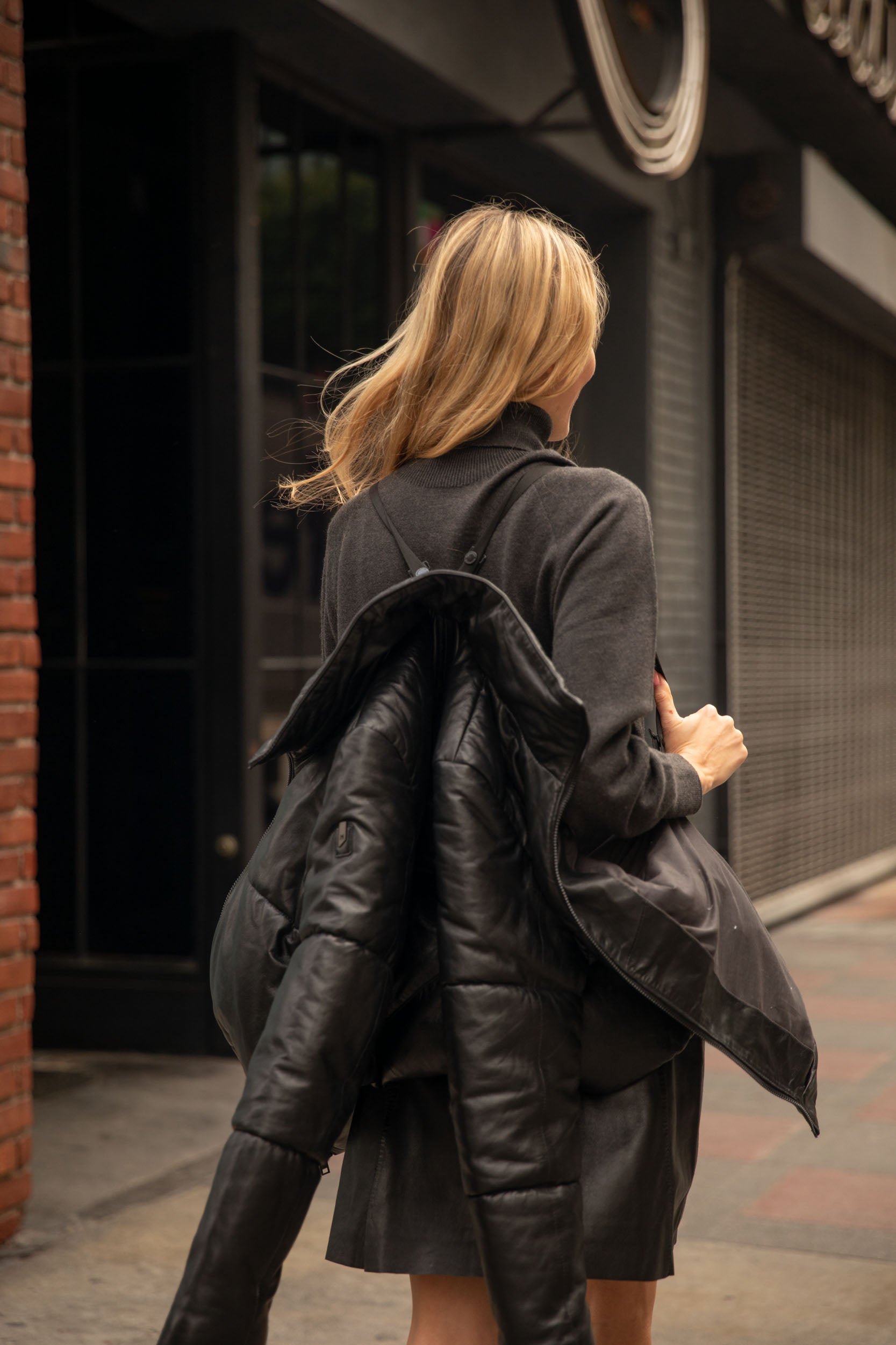 Romea CF Leather Jacket