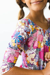 Mauve What's Up Buttercup 3/4 Tutu Leotard - Mila & Rose ® - Flyclothing LLC