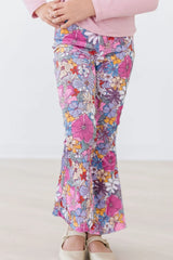 Mauve What's Up Buttercup Ribbed Velvet Bells - Mila & Rose ® - Flyclothing LLC