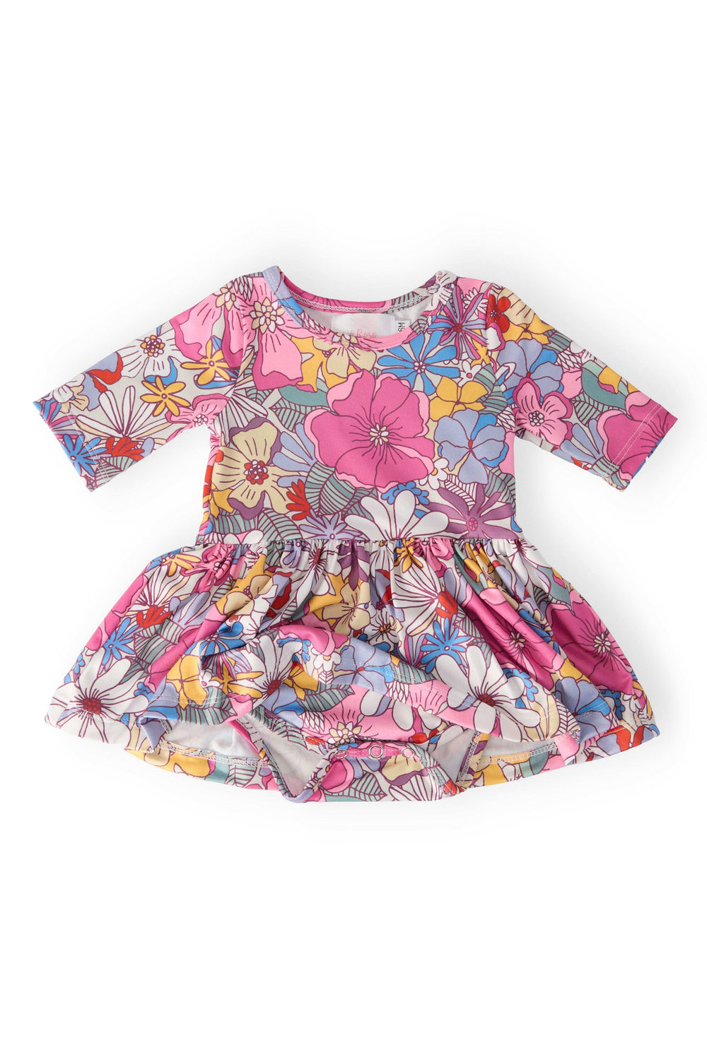 Mauve What's Up Buttercup Twirl Bodysuit - Mila & Rose ® - Flyclothing LLC