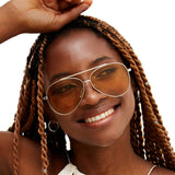 Amelia - Golden Yellow - TopFoxx - Flyclothing LLC