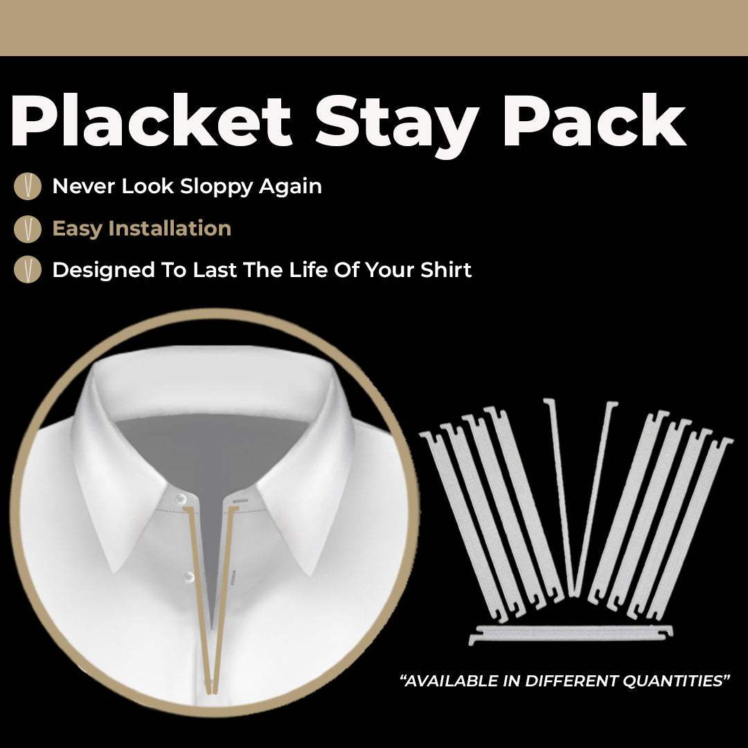 Million Dollar Collar | Placket Stays