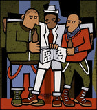 Black Market Art Company Me Mates Print