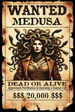 Black Market Art Company MEDUSA WANTED Art Prints Print