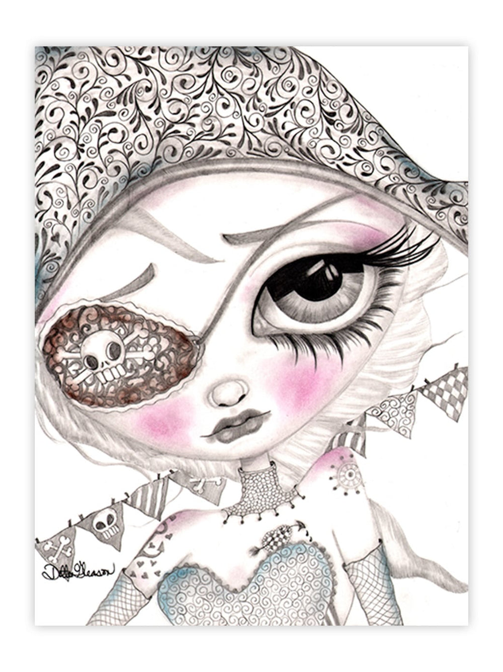 Black Market Art Company Meesha Print