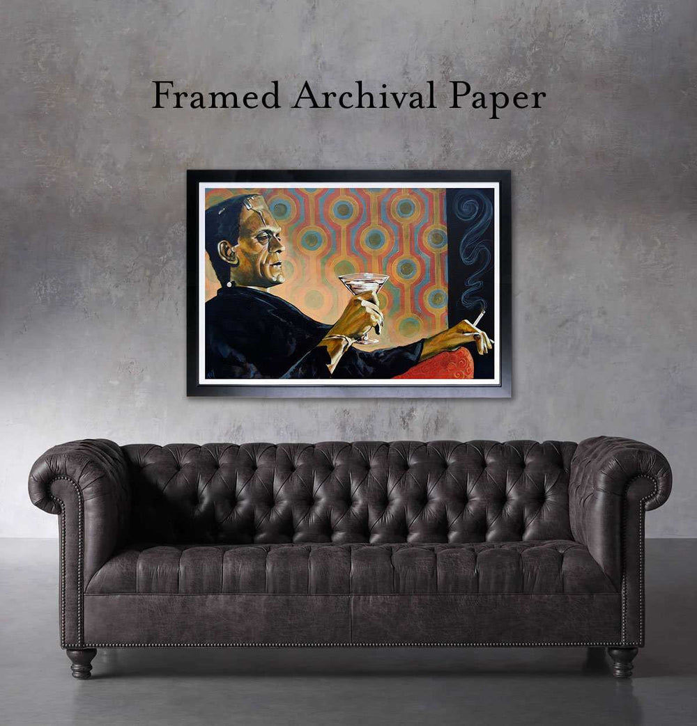 Black Market Art Company Melancholy Monster Print - Black Market Art Company - Flyclothing LLC