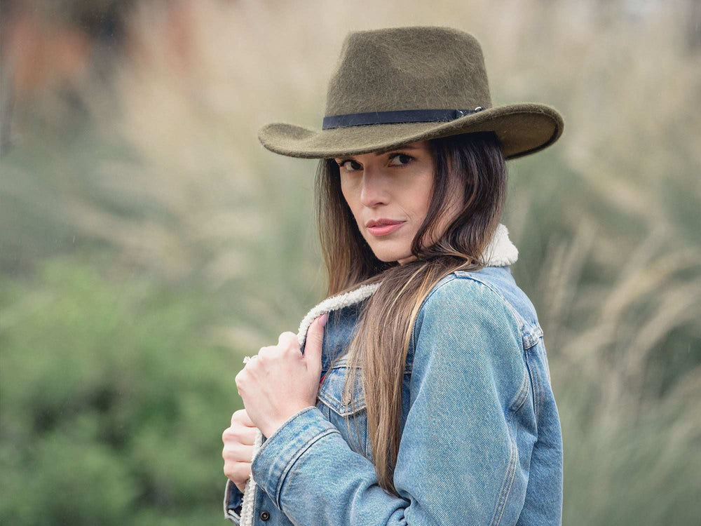 Outdoor Alpaca Wool Felt Hat Melbourne - Bigalli Hats USA - Flyclothing LLC