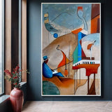 Canvas Print: "Melodic Abstraction" - Tailored Canvases - Flyclothing LLC