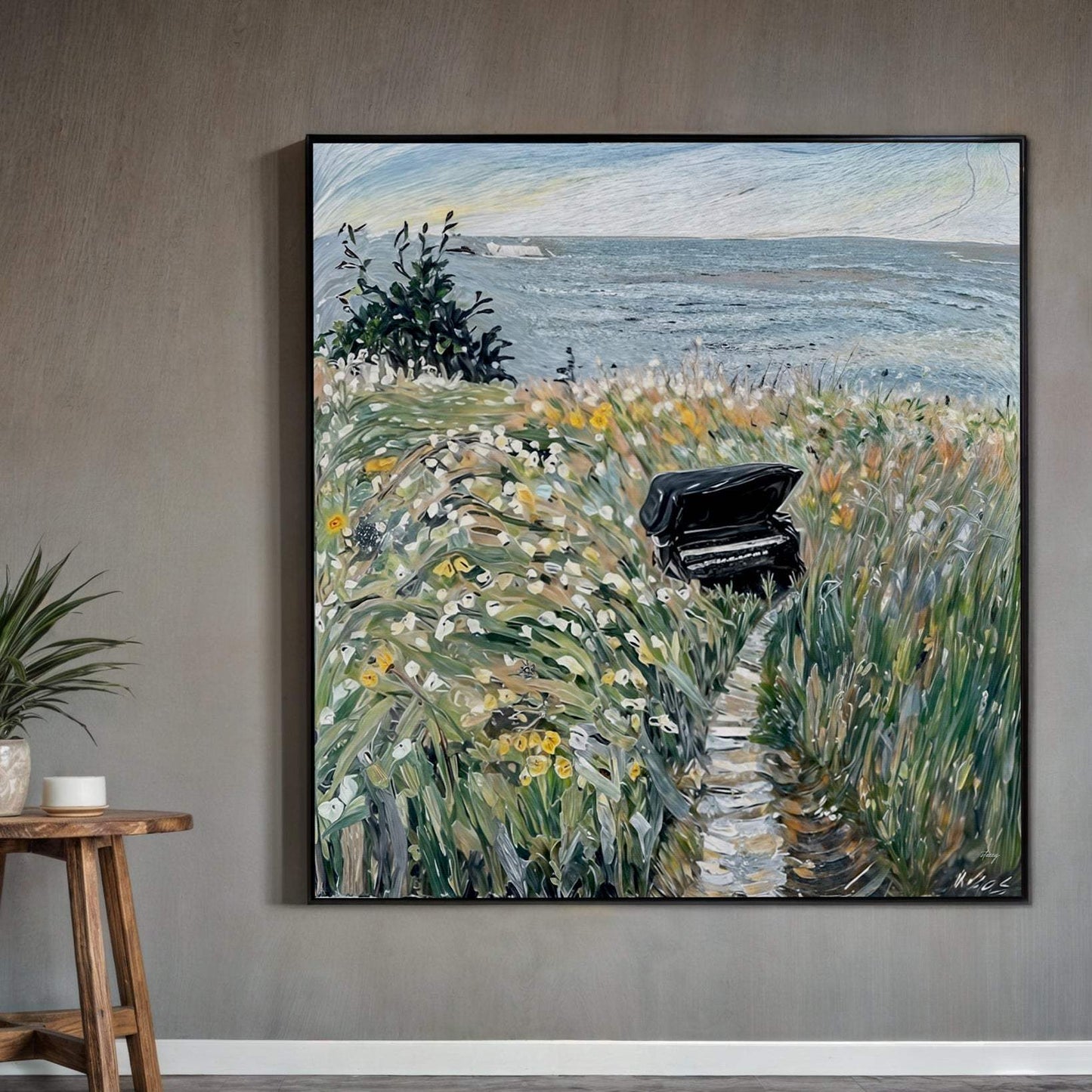 Canvas Print: "Melodic Seclusion" - Tailored Canvases - Flyclothing LLC