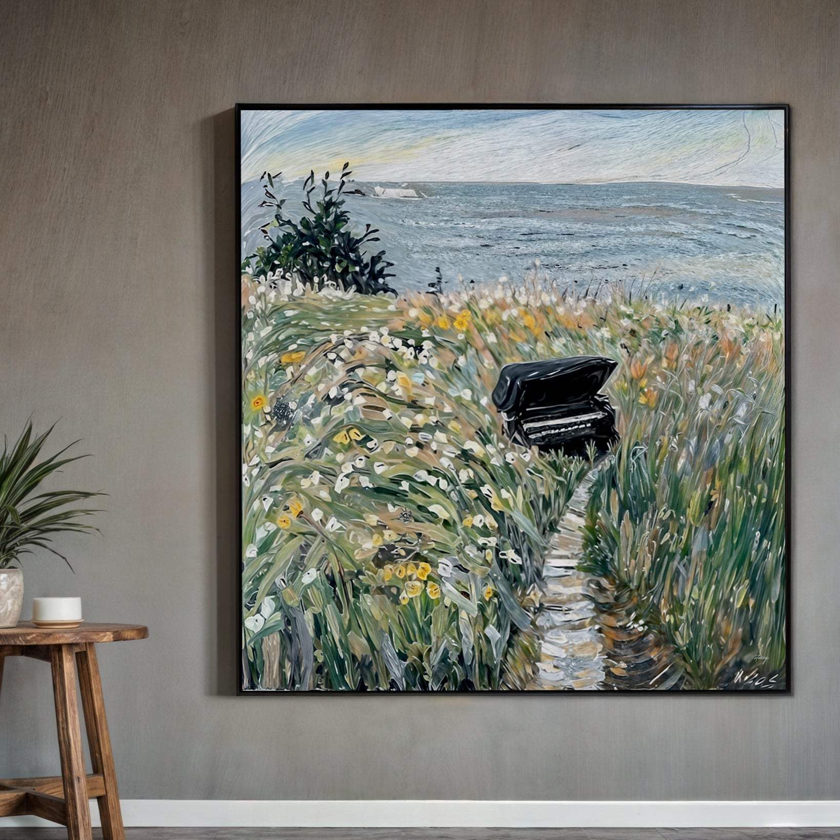 Canvas Print: "Melodic Seclusion" - Tailored Canvases - Flyclothing LLC