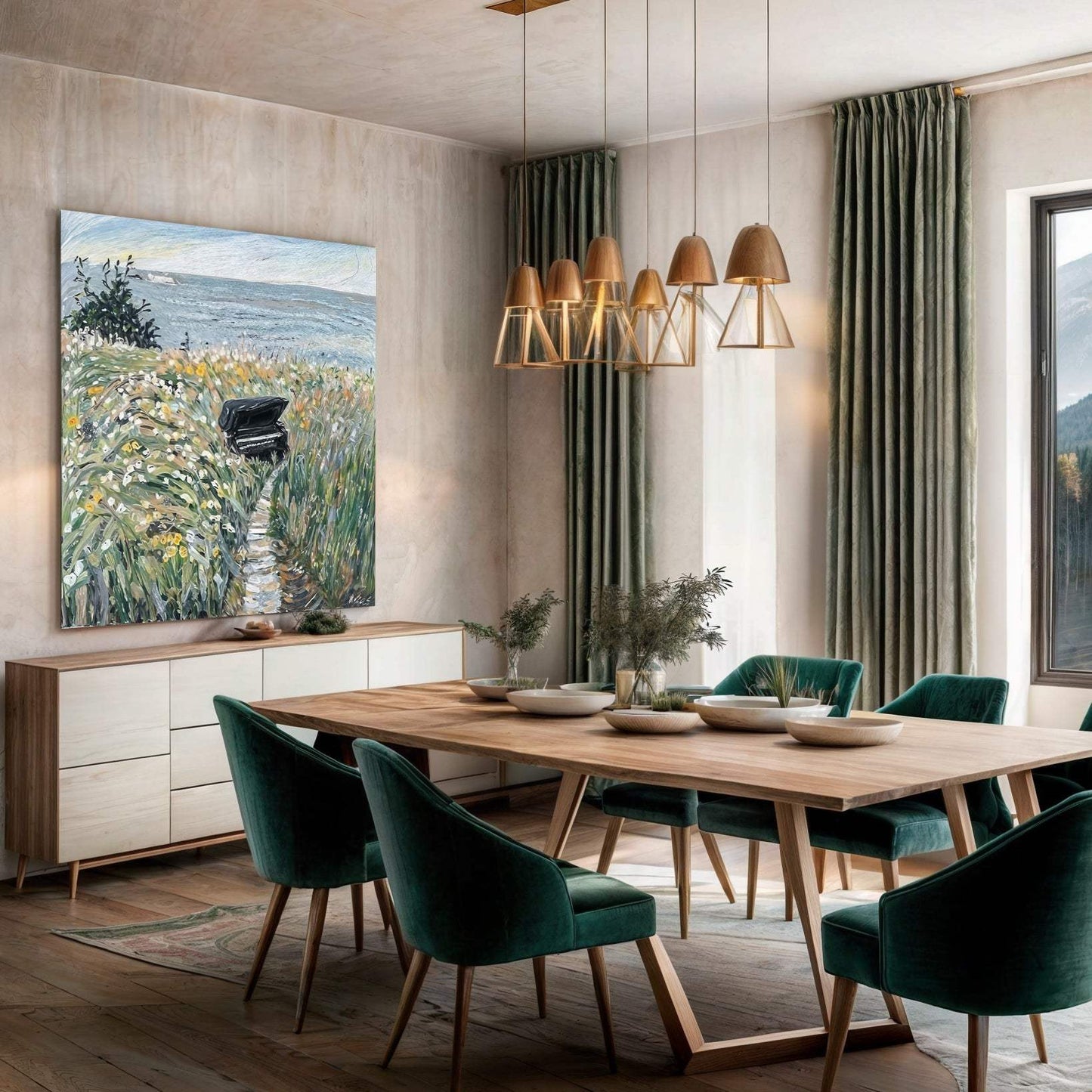 Canvas Print: "Melodic Seclusion" - Tailored Canvases - Flyclothing LLC