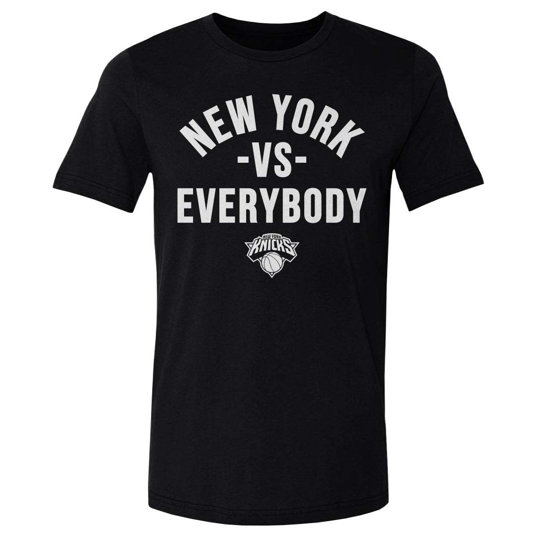 New York Knicks Vs. Everybody WHT - 500 LEVEL - Flyclothing LLC
