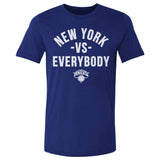 New York Knicks Vs. Everybody WHT - 500 LEVEL - Flyclothing LLC