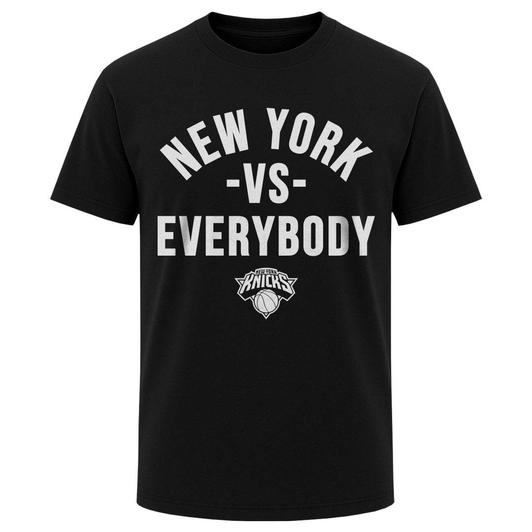 New York Knicks Vs. Everybody WHT - 500 LEVEL - Flyclothing LLC