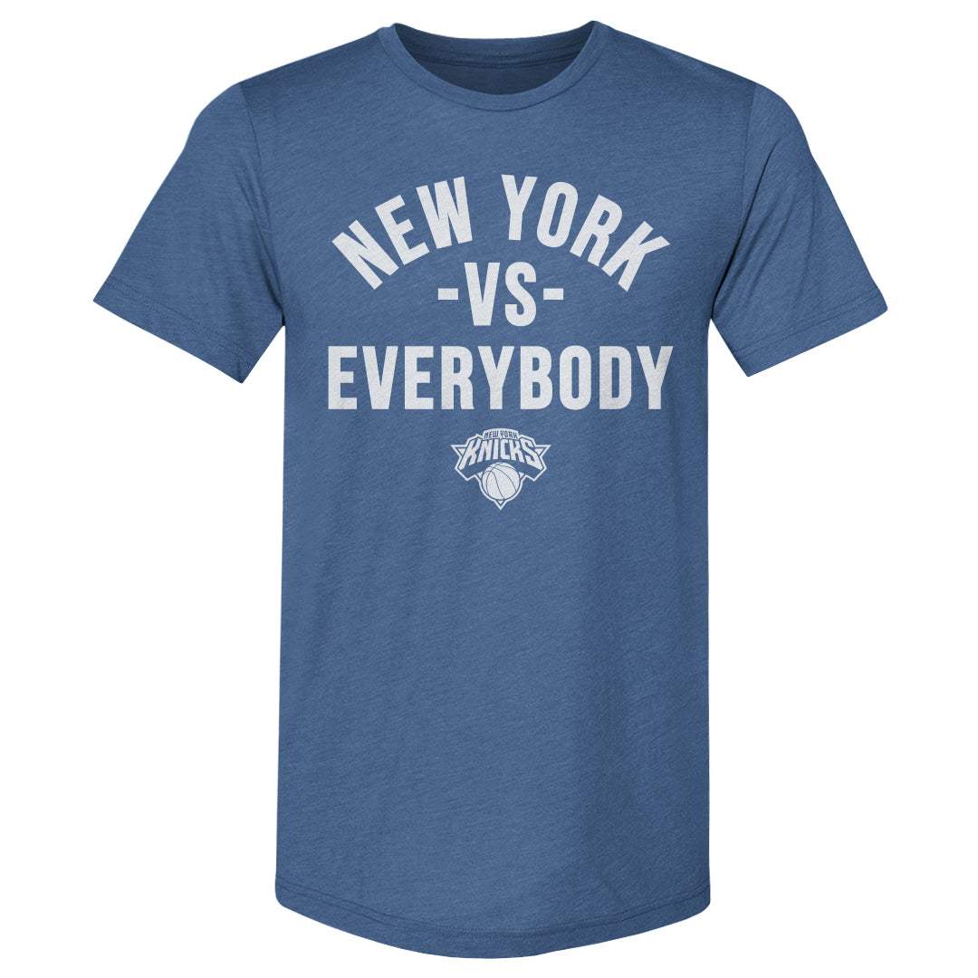 New York Knicks Vs. Everybody WHT - 500 LEVEL - Flyclothing LLC