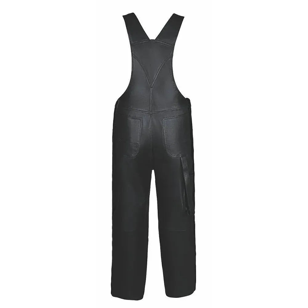 Rustler - Men’s Premium Leather Overalls – Rugged Style - Unik Just for Bikers - Flyclothing LLC