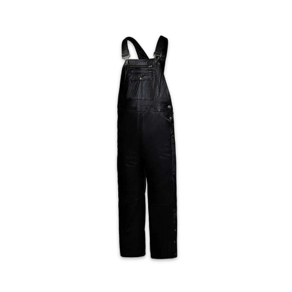 Rustler - Men’s Premium Leather Overalls – Rugged Style - Unik Just for Bikers - Flyclothing LLC