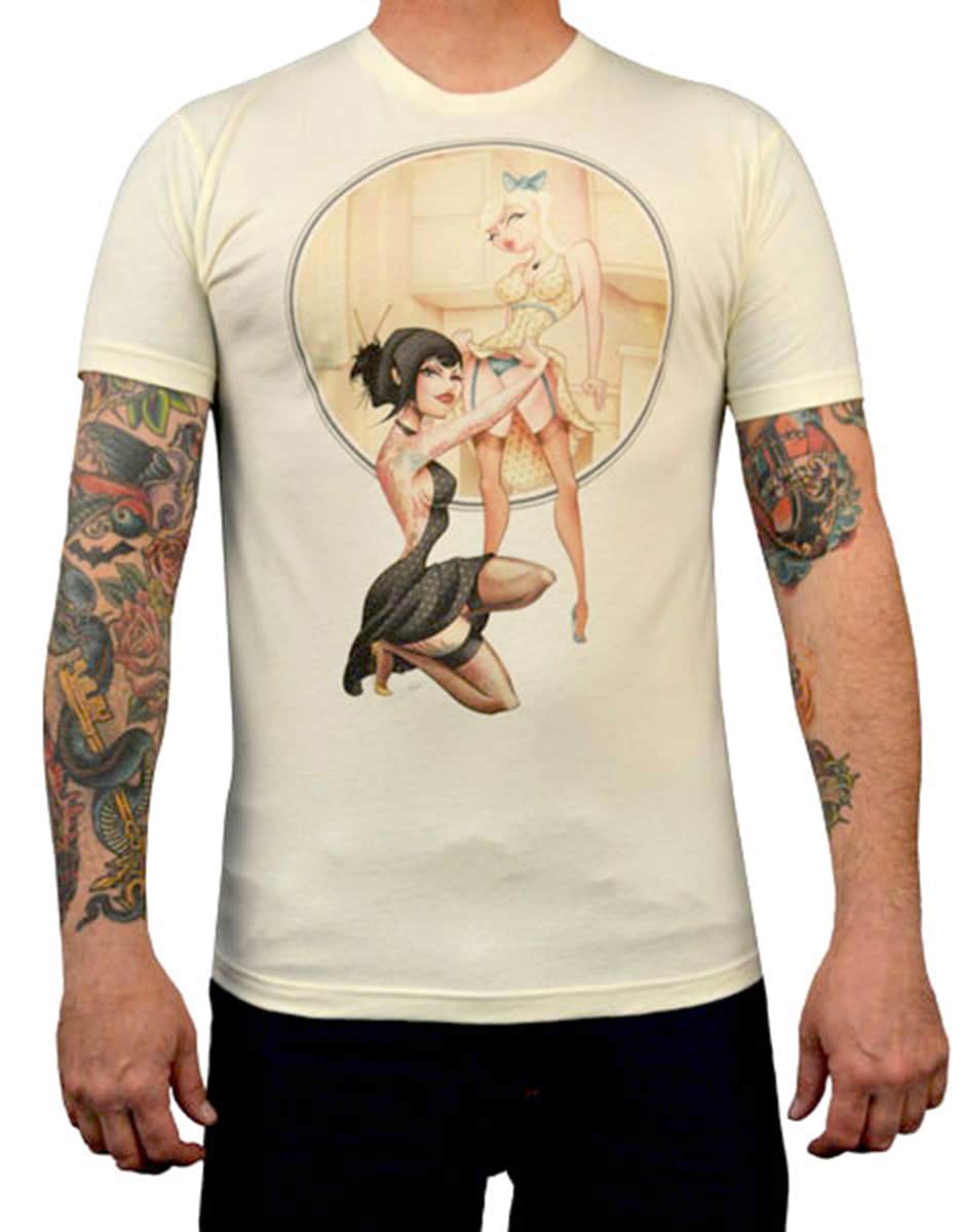 Black Market Art Company Hot in the Kitchen Men's T-Shirt