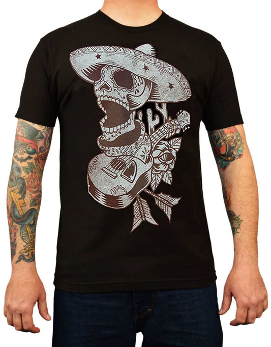 Black Market Art Company Mariachi Men's T-Shirt - Black Market Art Company - Flyclothing LLC