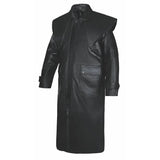 Mens Premium Leather Duster - Unik Just for Bikers - Flyclothing LLC
