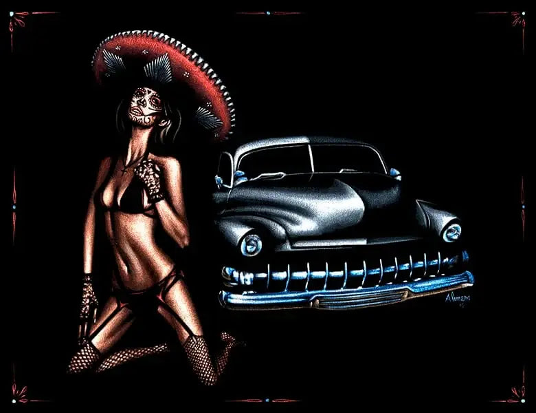 Black Market Art Company Merc Muertos Print - Black Market Art Company - Flyclothing LLC