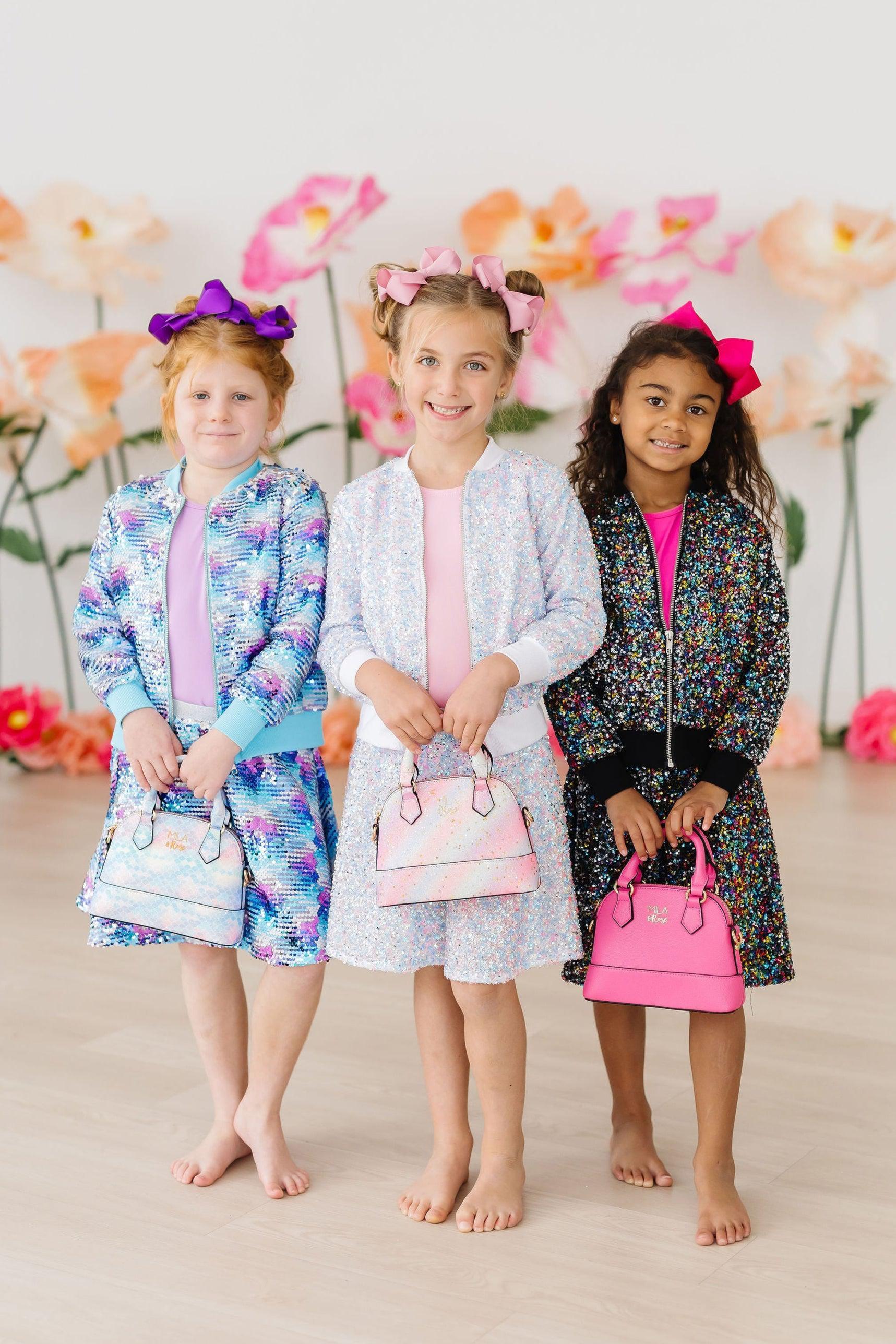 Mermaid Flip Sequin Twirl Skort - Mila & Rose ® - Flyclothing LLC