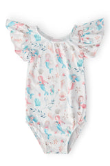 Mermaid Friends S/S Flutter Sleeve Leotard - Mila & Rose ® - Flyclothing LLC