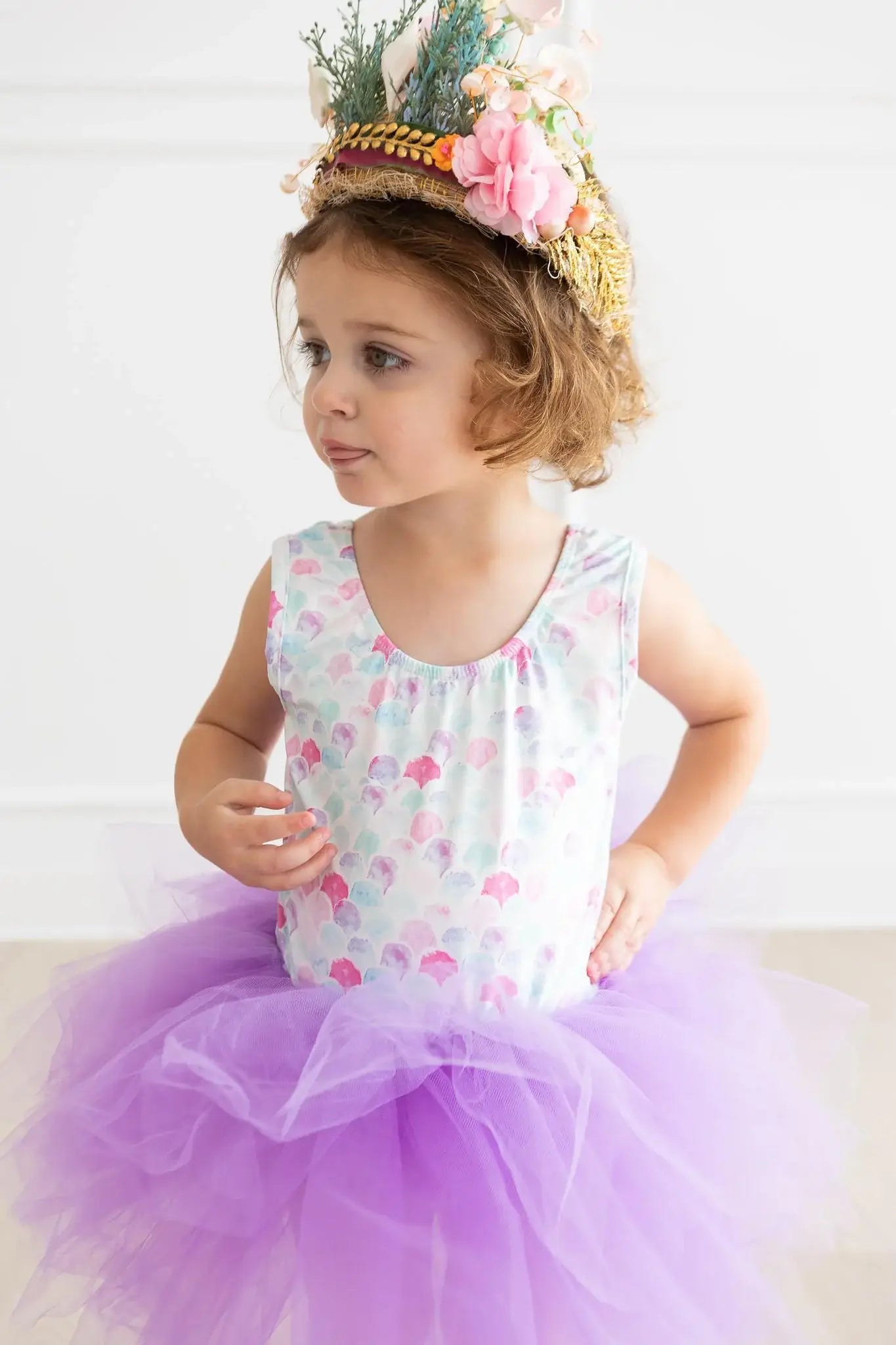 Mermaid Scales Tank Tutu Leotard - Mila & Rose ® - Flyclothing LLC