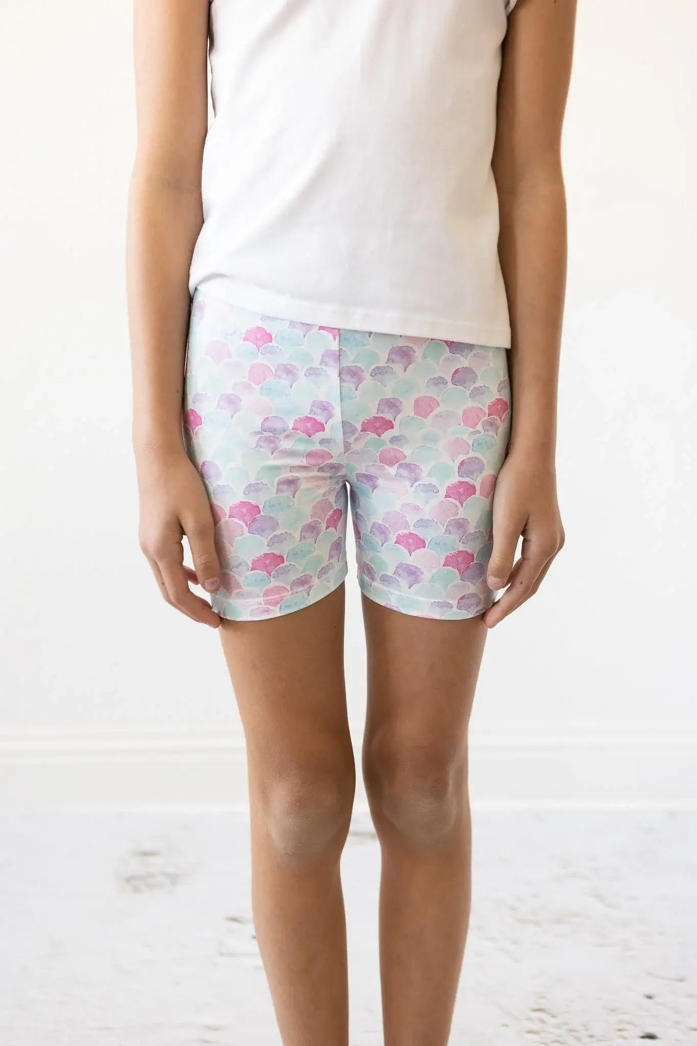 Mermaid Scales Twirl Shorts - Mila & Rose ® - Flyclothing LLC