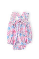 Mermaid Tails Ruffle Cross Back Romper - Mila & Rose ® - Flyclothing LLC
