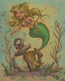 Black Market Art Company Mermaid Print