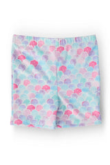 Mermaid Scales Twirl Shorts - Mila & Rose ® - Flyclothing LLC