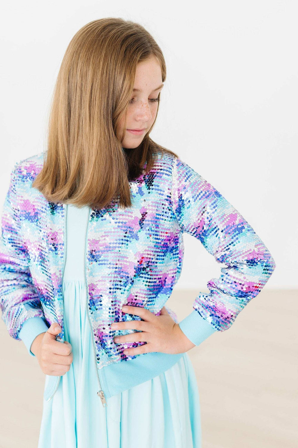 Mermaid Flip Sequin Jacket - Mila & Rose ® - Flyclothing LLC