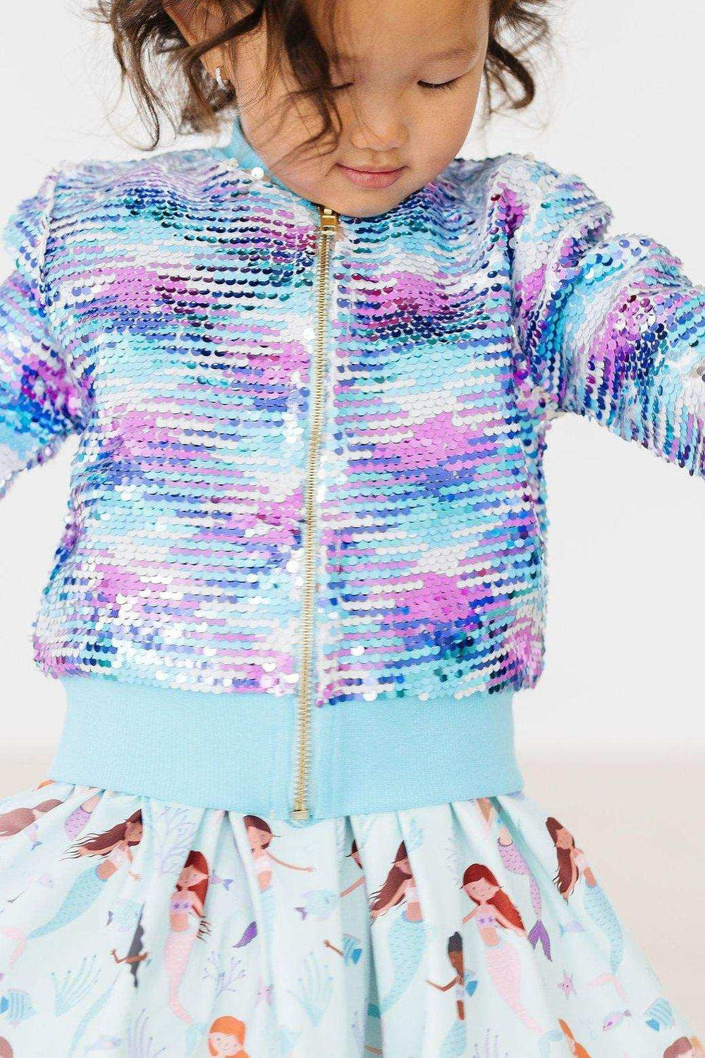 Mermaid Flip Sequin Jacket - Mila & Rose ® - Flyclothing LLC