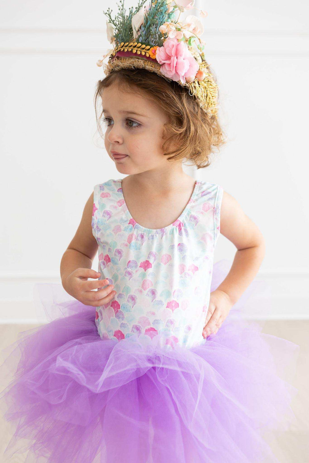 Mermaid Scales Tank Tutu Leotard - Mila & Rose ® - Flyclothing LLC