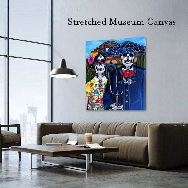 Black Market Art Company Mex Am Gothic Print - Black Market Art Company - Flyclothing LLC