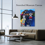 Black Market Art Company Mex Am Gothic Print