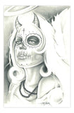 Black Market Art Company Mexican Angel Print