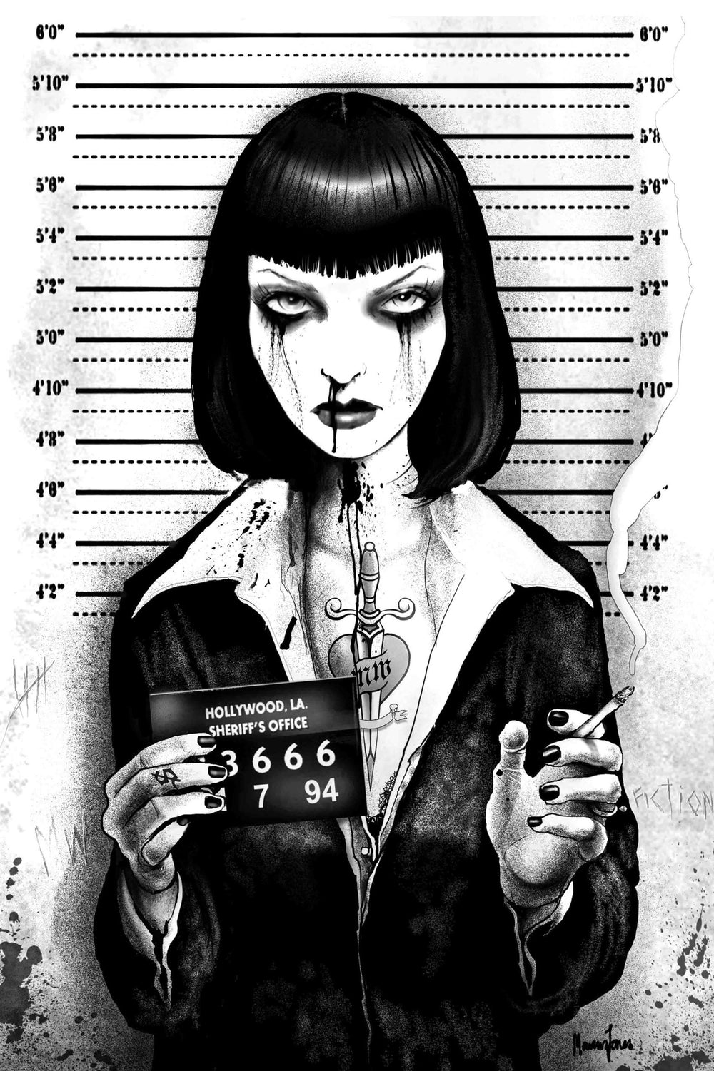 Black Market Art Company MIA & Art Prints Print