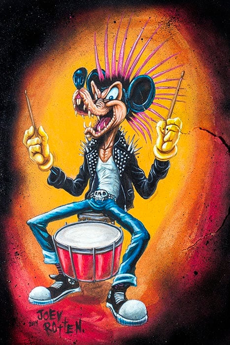 Black Market Art Company Mickey Rotten Print